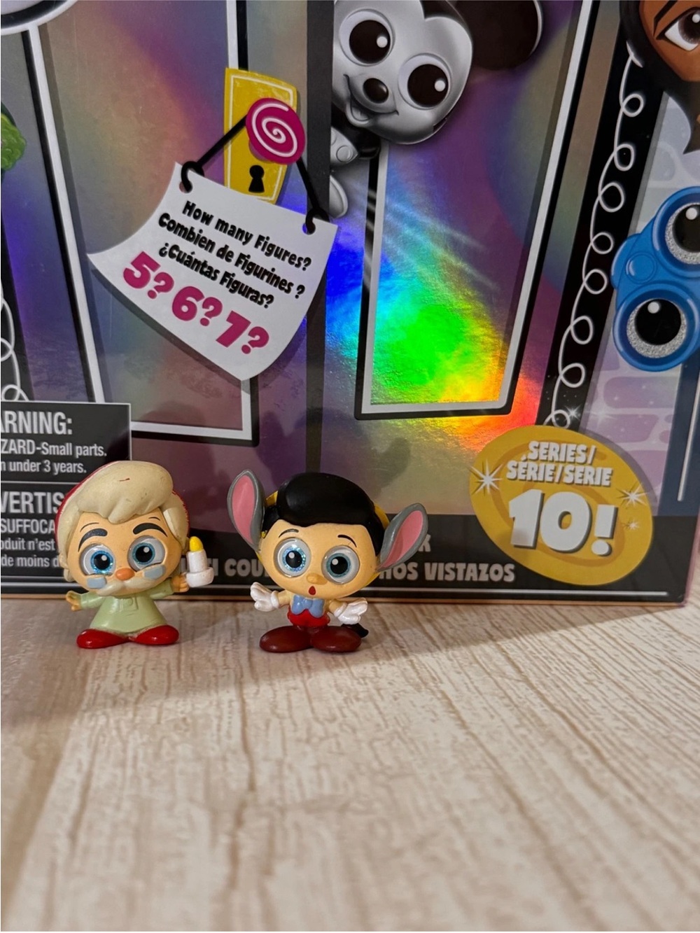 Pinocchio & Geppetto Disney Doorables Series 10 Figures